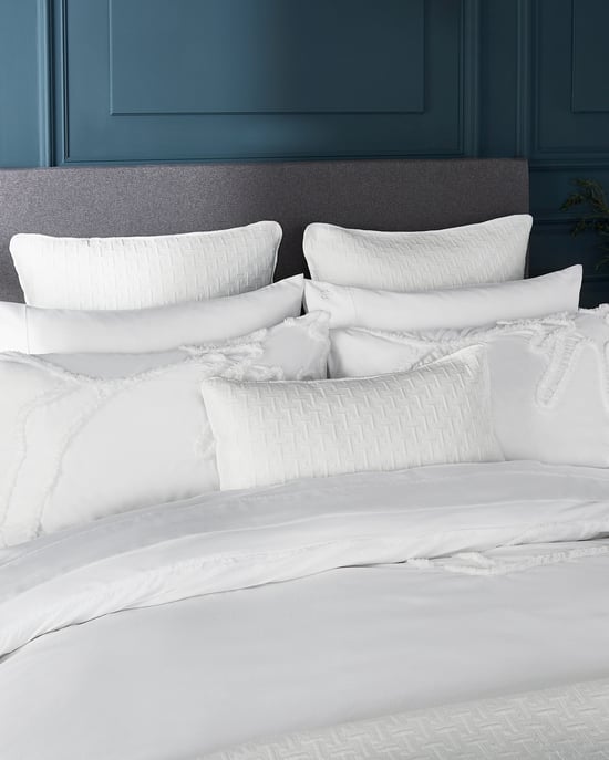 Ted Baker Magsk Ducmgtw8Whi Magnolia Super King Duvet Cover, White