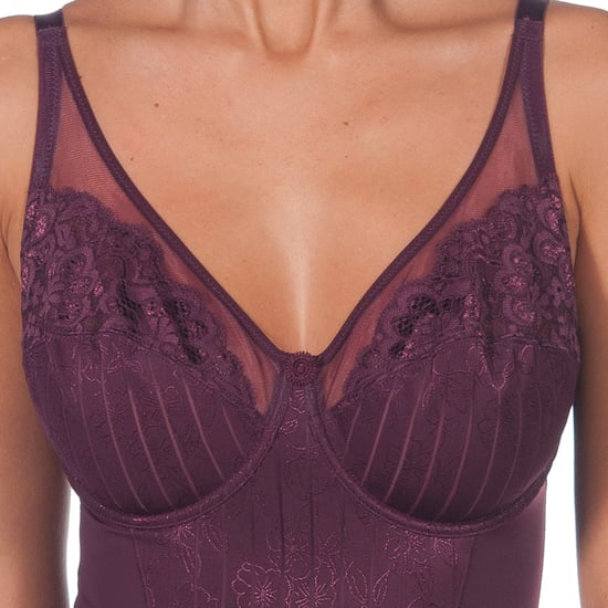 Women's MARILUZ underwired strapless bodysuit with cups