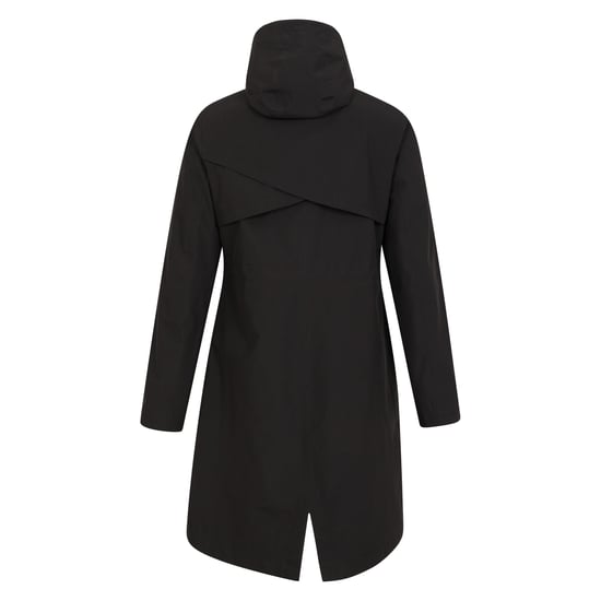 Mountain Warehouse Dames/Dames Hilltop Extra Lang Waterdicht Jasje (Zwart) - Image 2