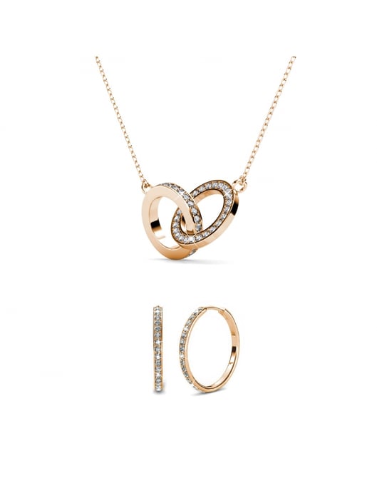 Chique Circle Twin Sets - Oostenrijks kristal - Image 1
