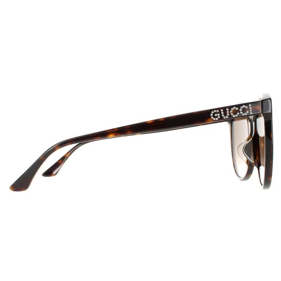 Gucci Round Womens Havana Brown Gradient GG0729SA