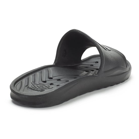 Umbro Heren Douche Sliders (Zwart/Wit) - Image 2