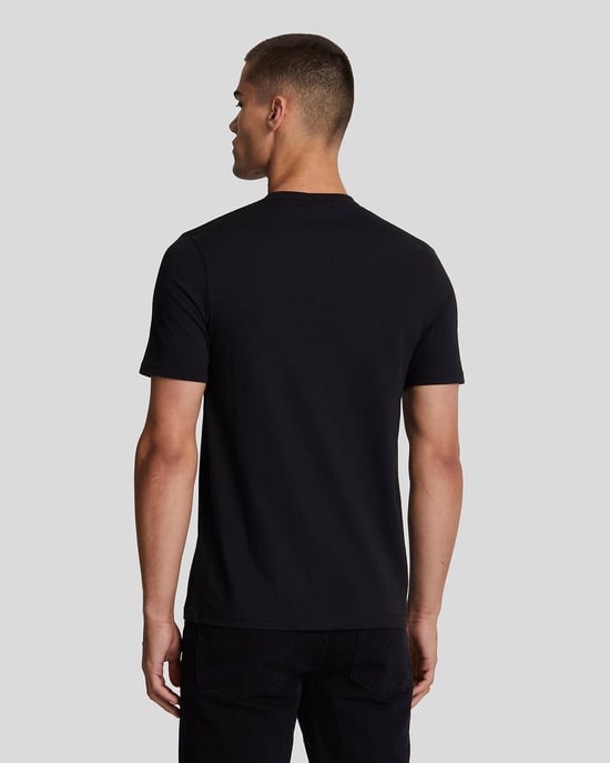 Lyle & Scott Tonal Pocket T-Shirt Black
