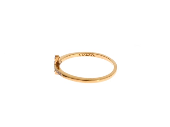 Nialaya Women's Gold 925 Silver Ring