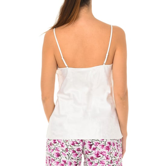 Lovable L07WV women's thin strap satin T-shirt