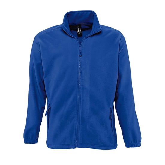 SOLS Heren North Full Zip Outdoor Fleece Jacket (Koningsblauw) - Image 1
