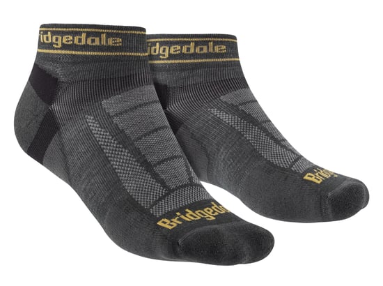 Bridgedale - Heren Hardloop Ultralichte Merino Lage Sokken - Gunmetal - Image 1