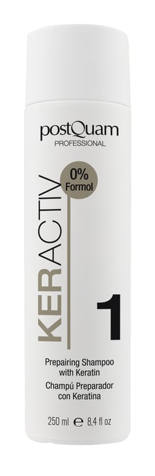 REPAIR SHAMPOO WITH KERATIN 250 ML.