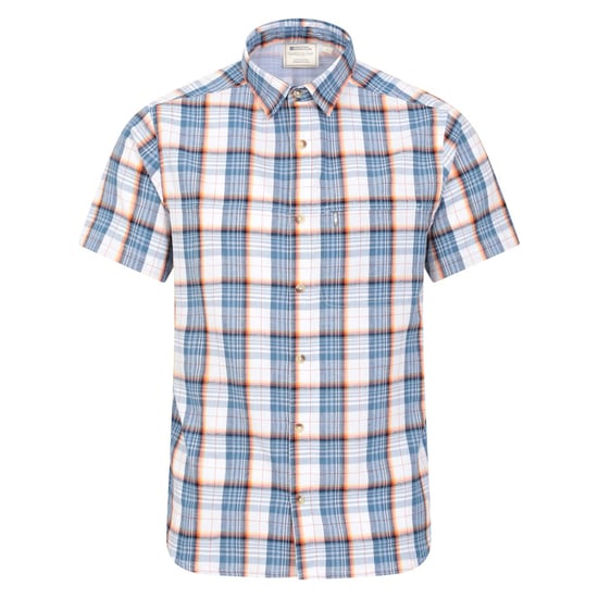 Mountain Warehouse Katoenen herenoverhemd (Helder Blauw) - Image 1