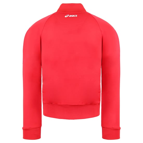 Asics Kinderen Rood Track Jasje - Image 2