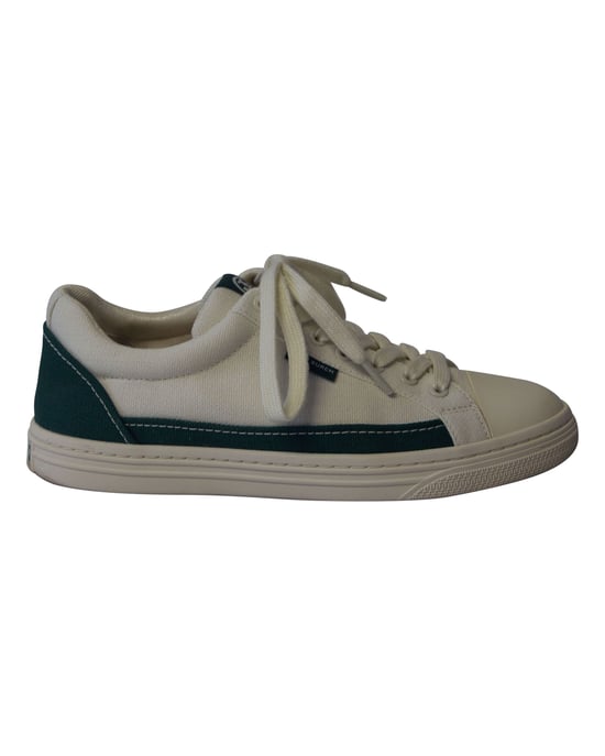 Tory Burch Classic Court Sneakers in Meerkleurig Canvas - Image 1