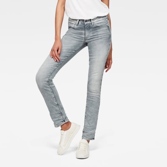 G-Star RAW Midge Mid Waist Straight Jeans