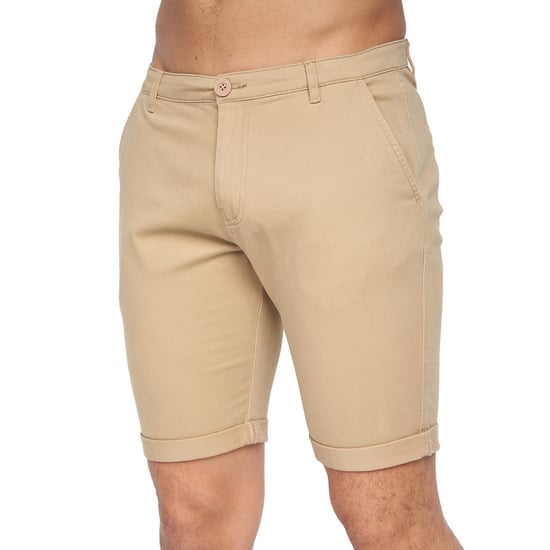 Crosshatch Heren Sinwood Chino Shorts (Zand) - Image 4