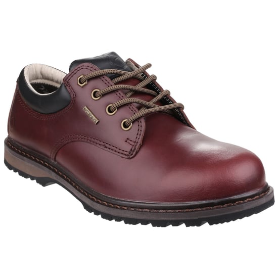 Cotswold Heren Stonesfield Lace Up Waterdichte Wandelschoenen (Kastanjebruin) - Image 1