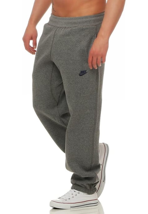 Nike fleece joggingbroek voor heren in houtskool - Image 3
