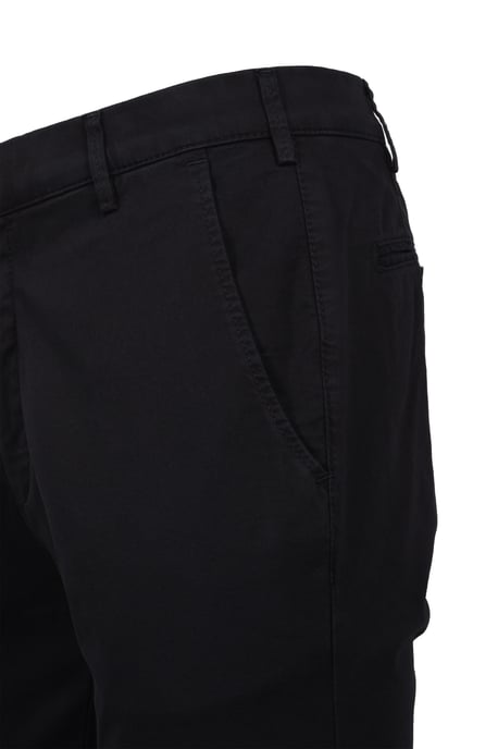 Meyer Bonn Cotton Trouser Black