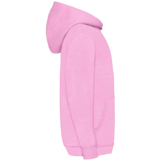 Fruit Of The Loom Kids Unisex Classic 80/20 Hoodie (Lichtroze) - Image 3
