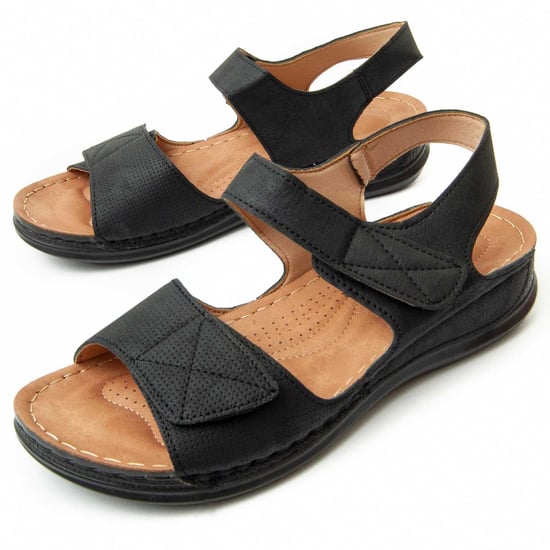 Montevita Heel Sandal Colina in Zwart - Image 1
