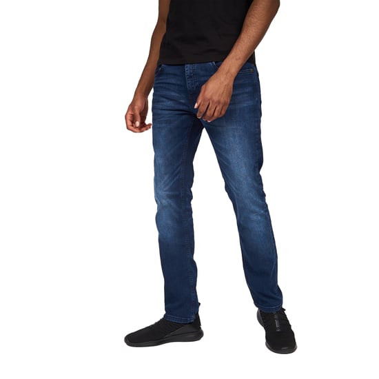 Crosshatch Heren Svelte Stretch Jeans (Donkere wasbeurt) - Image 1