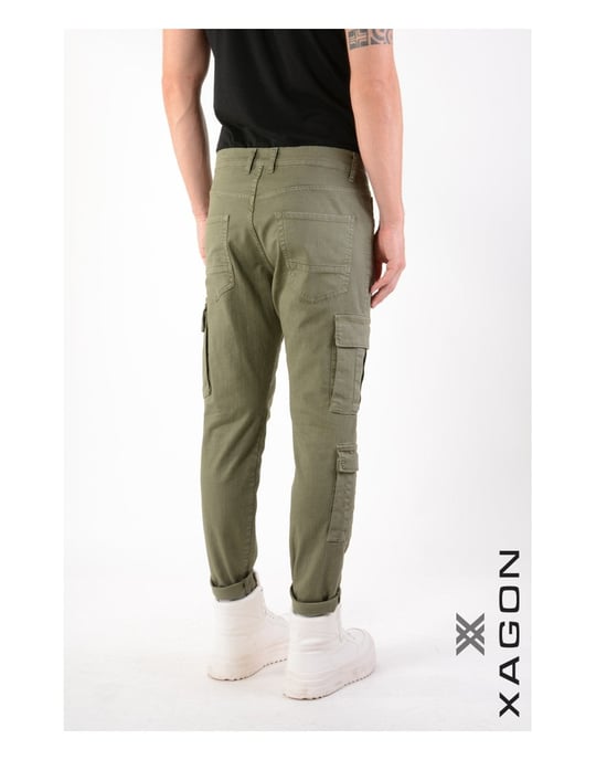 Xagon broek Cargo Mannen groen - Image 4