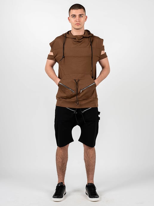 La Haine Inside Us blouse Poeti Mannen bruin - Image 3
