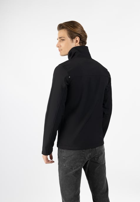 Mo softshell jas Heren zwart - Image 4
