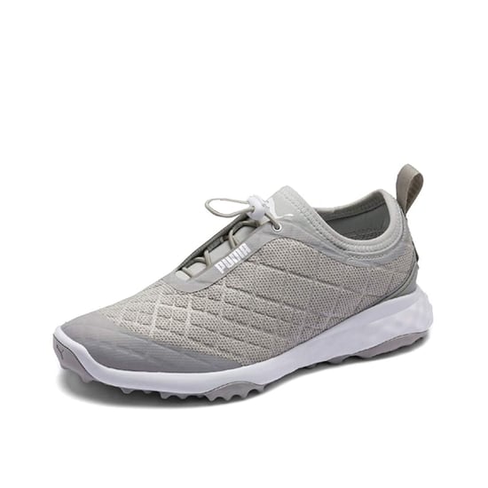 PUMA Brea Fusion Sport Golf Slip-On Grey Synthetic Womens Trainers 192227 02