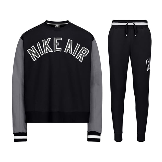 Nike Air Crew Neck Trainingspak in Zwart - Image 1