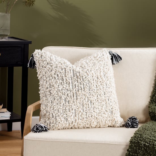 Hoem Cambre Boucle Kussenhoes met Franje - Image 6