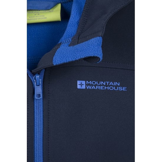 Mountain Warehouse Kinder/Kids Exodus Waterafstotend Soft Shell Jasje (Marine) - Image 5