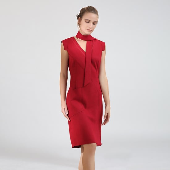 Stretch suede jurk - Image 1