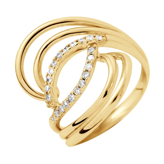 DIADEMA - Ring - Prestige Jewelery - Diamonds - Yellow Gold