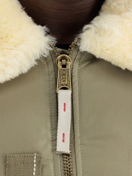 Alpha Industries Heren Injector III Vliegtuigjack in Groen - Image 4