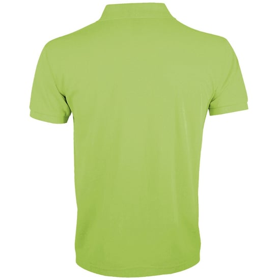 SOLS Heren Prime Pique Poloshirt met korte mouwen (Appelgroen) - Image 2