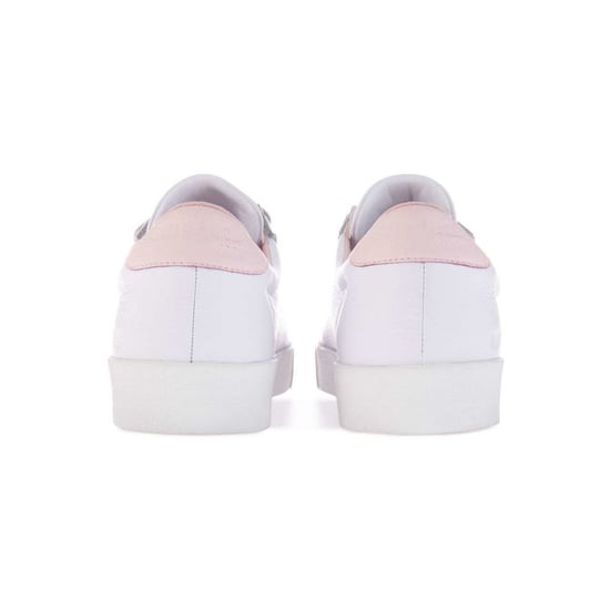Superga Unisex 2870 Sport Club S Leather 3 Touch Fastening Trainers voor volwassenen (Wit/Lichtroze) - Image 2
