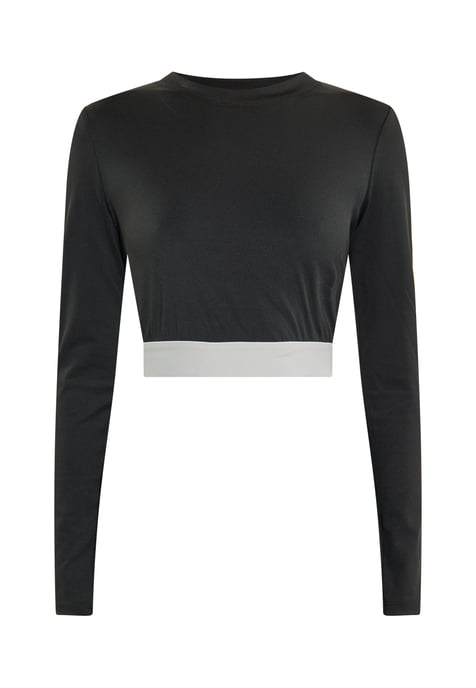 Mymo Longsleeve Dames zwart - Image 1