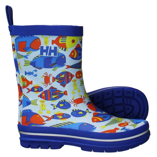 Helly Hansen JR Splash Print Blue Kids Boots