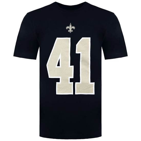 Nike NFL New Orleans Saints 41 Alvin Kamara Heren T-shirt - Image 2