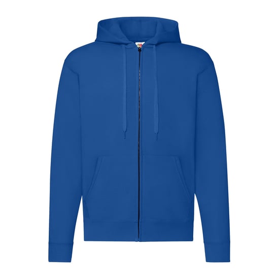 Fruit of the Loom Klassieke herenhoodie met rits (Koningsblauw) - Image 1