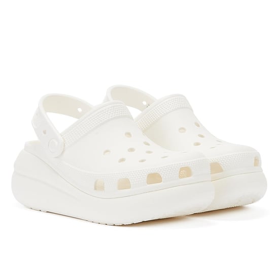 Crocs Classic Crush Clog Vrouwen Sandalen Wit - Image 1