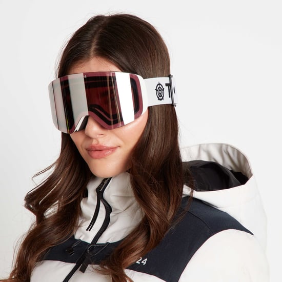 Arosa Goggles Matt White/Vermillion