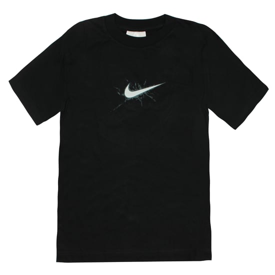 Vintage Nike Jongens Zwart T-shirt - Image 1