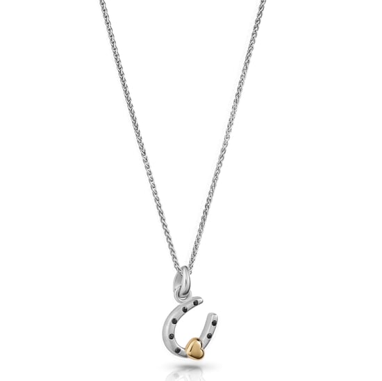Orphelia 'Aurora' Dames 925 Sterling Zilveren Ketting met Hanger - Zilver/Goud ZH-7525 - Image 3