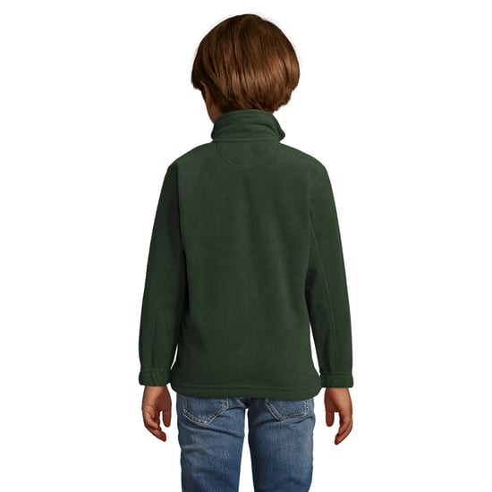 SOLS Kinderen/Kinderen North Zip-Up Fleece Jacket (Bosgroen) - Image 3