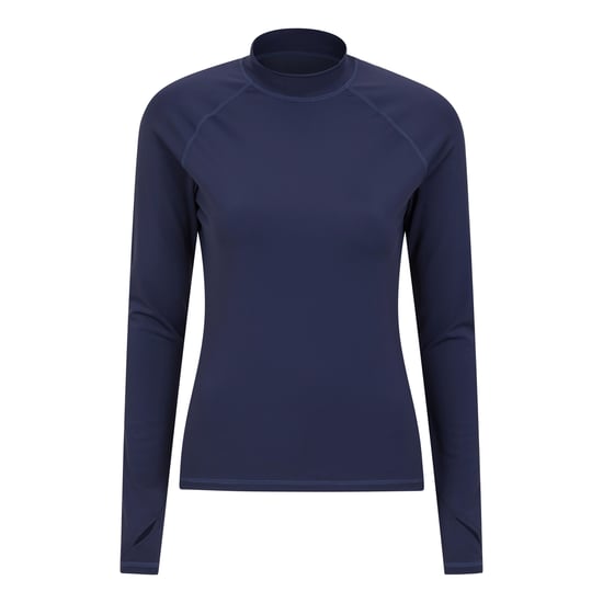 Mountain Warehouse Dames/Dames Rash Guard met lange mouwen (Marine) - Image 1
