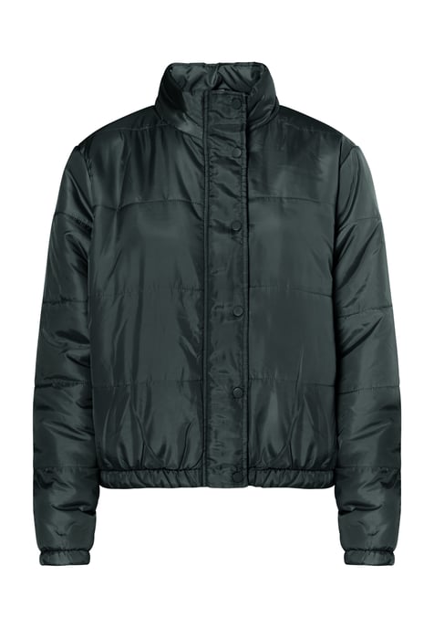 Mymo Licht gewatteerd blousonjack Dames Houtskool - Image 1