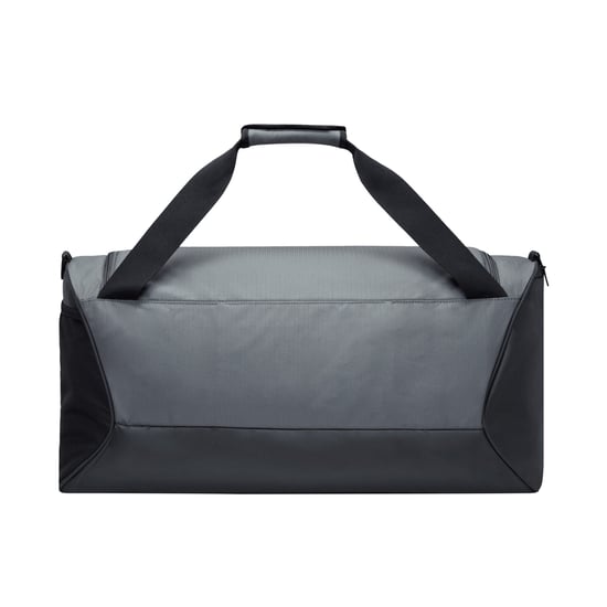 Nike Brasilia Swoosh Training 60L Duffeltas (IJzergrijs/Zwart/Wit) - Image 2