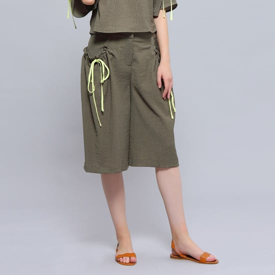 Casual brede been capri -broek - Image 3