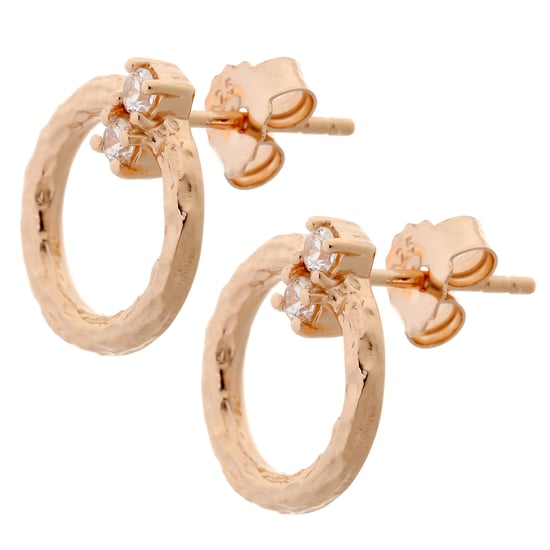 Orphelia 'Novalie' Dames 925 Sterling Zilveren Hangoorbellen - Roze ZO-7129/RG - Image 3
