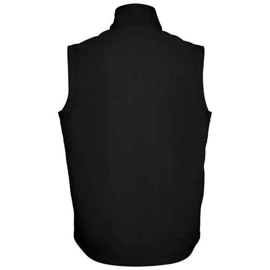 SOLS Unisex Race Softshell Gilet voor volwassenen (Zwart) - Image 2